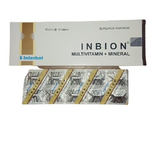 Jual Inbion Vitamin & Mineral untuk Masa Kehamilan & Nifas (10 Kapsul ...