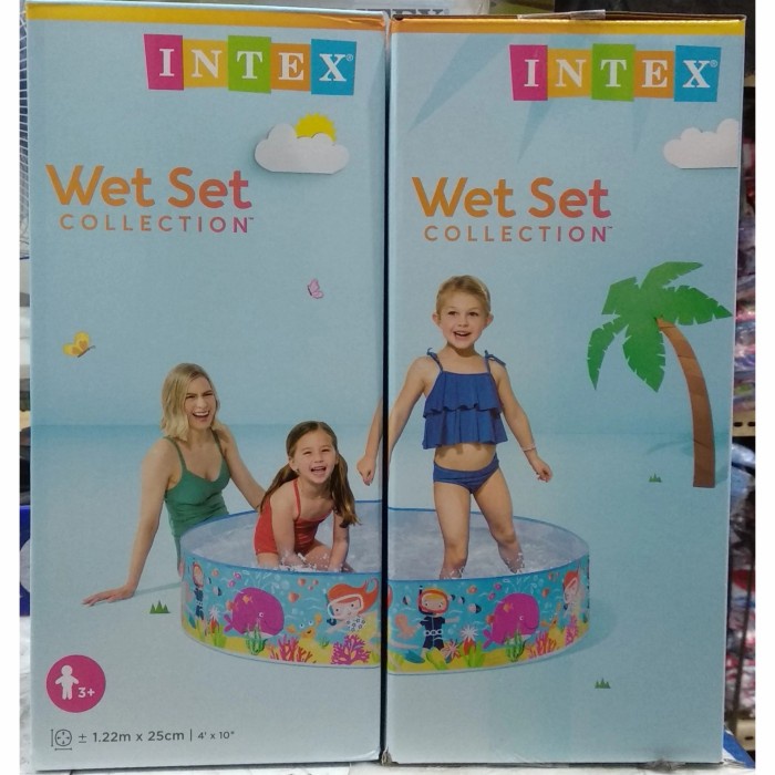 Jual Terlaris Kolam Renang Anak Intex Tanpa Pompa Snapset Pool 58477 ...