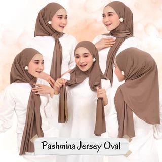 Hijab Instan Oval Jersey Premium Lembut Santai