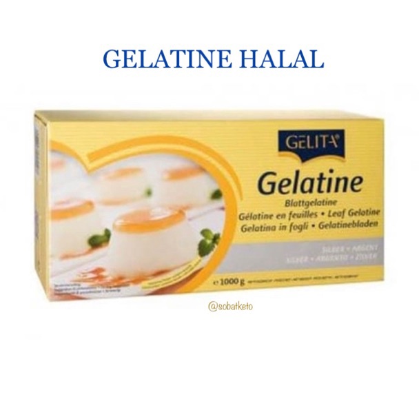 Jual Jangan Ketinggalan order [HALAL]GELITA gelatine sheet / gelatin