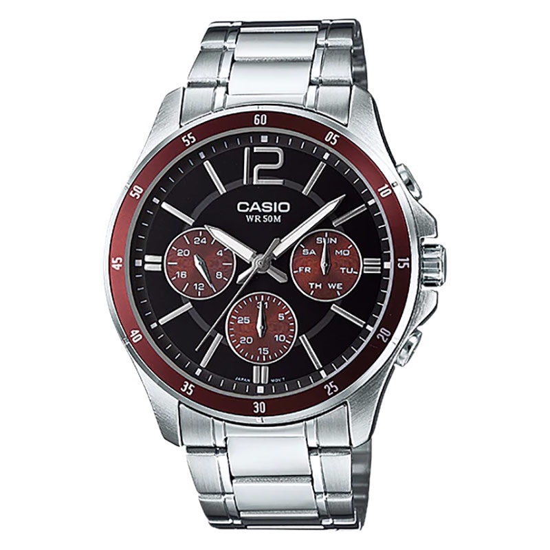 Jual Jam Tangan Pria Casio General Mtp 1374d 5avdf Enticer Men Dual