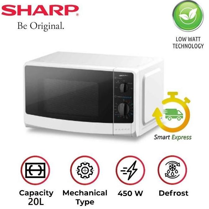 Jual SHARP R21DO S IN Microwave Oven Low Watt ( Silver Hitam) | Shopee ...