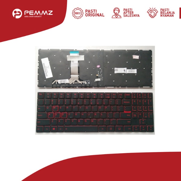 Jual Keyboard Lenovo Legion For Y520 Series (Backlight Red) Shopee