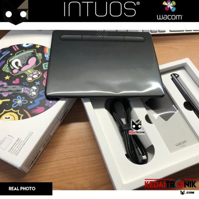 Jual Wacom Intuos CTL 4100 Small Pen Tablet Manga Comic Mouse Gambar ...