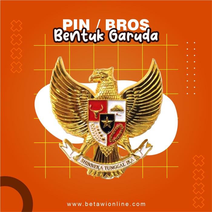 Jual Pin Bros Garuda Lambang Negara Indonesia Shopee Indonesia