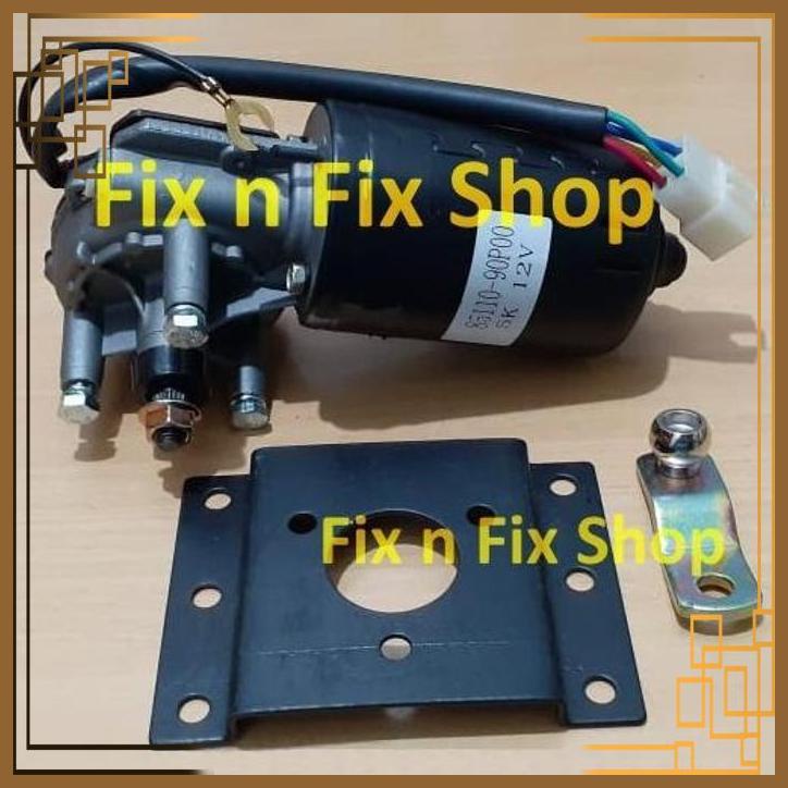 Jual [Fix] Wiper Motor Toyota Kijang Kf40 Kf50 5K Super 12V Dinamo