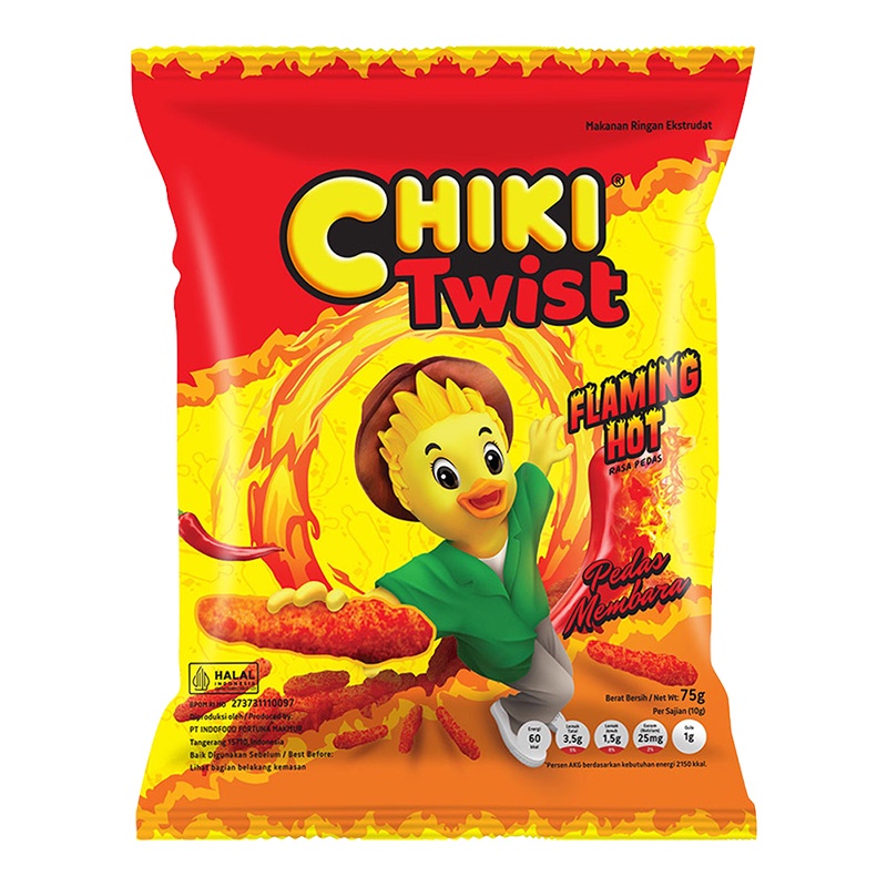 Jual Chiki Twist Makanan Ringan Flaming Hot G Shopee Indonesia