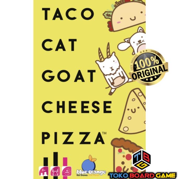 Jual Taco Cat Goat Cheese Pizza ( Original ) Board Game Tbg Shopee