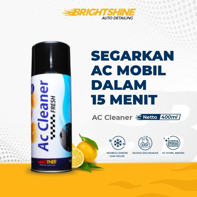 Jual AC Cleaner Mobil Brother Aroma Orange Kemasan 400ml | Shopee Indonesia