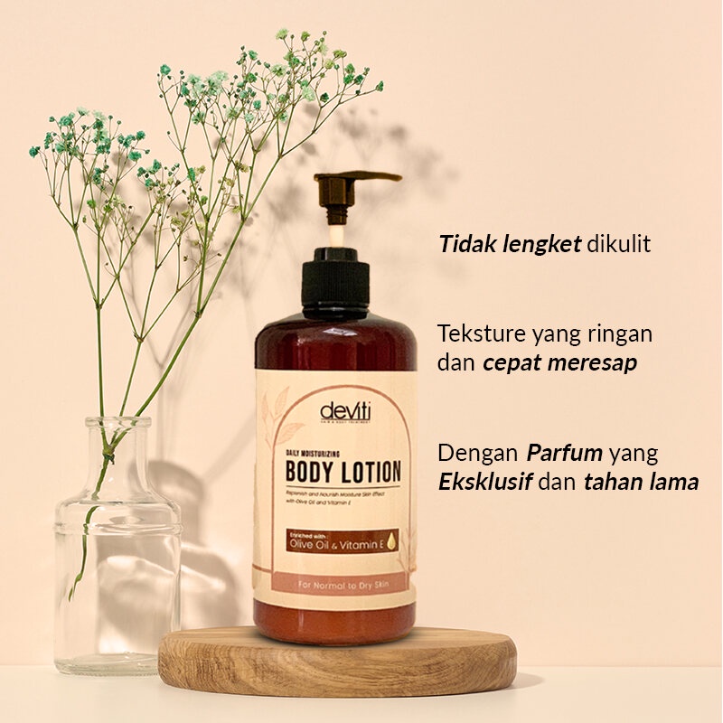 Jual deviti Combo 2 Daily Moisturizing Body Lotion 500GR Untuk Kulit ...