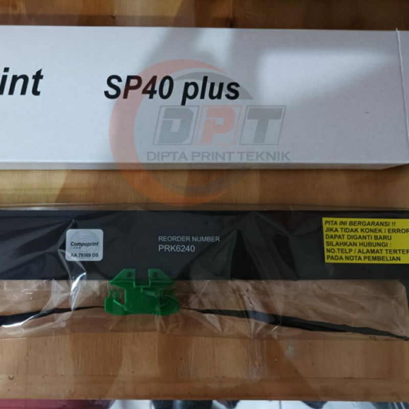 Jual Pita Compuprint SP40 Plus / Ribbon Cartridge SP40+ | Shopee Indonesia