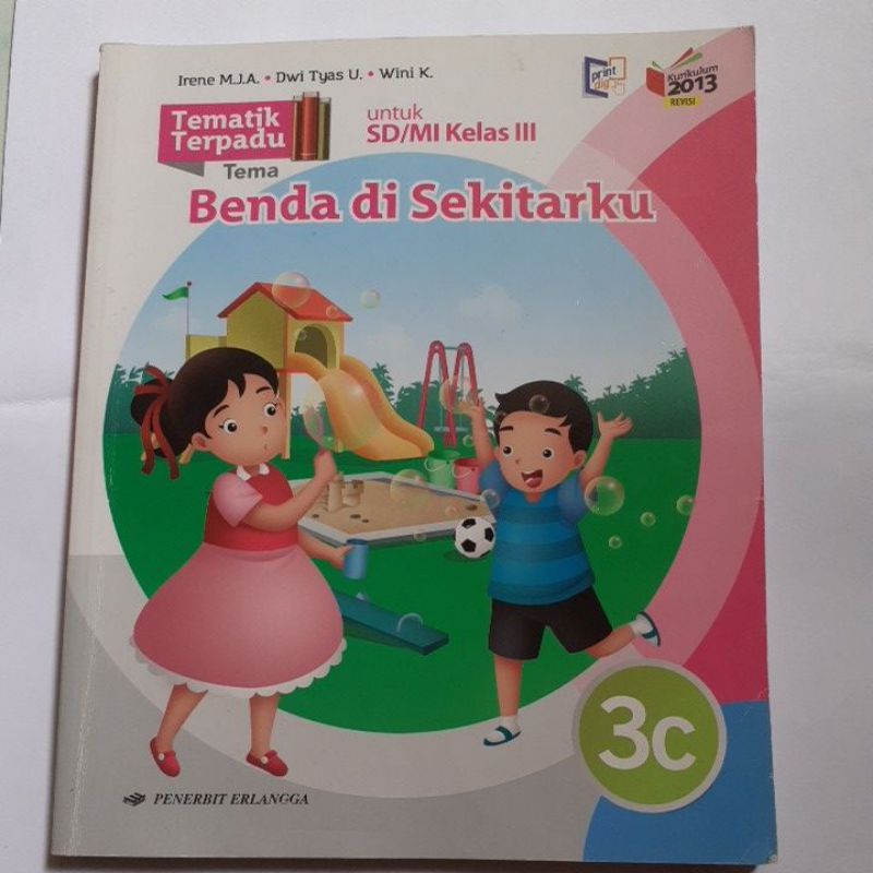 Jual Buku Tematik Kelas 3 SD Erlangga | Shopee Indonesia