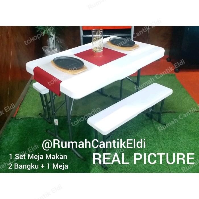 Jual Krisbow Kursi Meja Teras Lipat Cafe Makan Tamu Taman Outdoor Kuat Shopee Indonesia