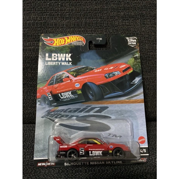 Jual Hotwheels Premium Lbwk Nissan Skyline R34 Car Culture(Free ...