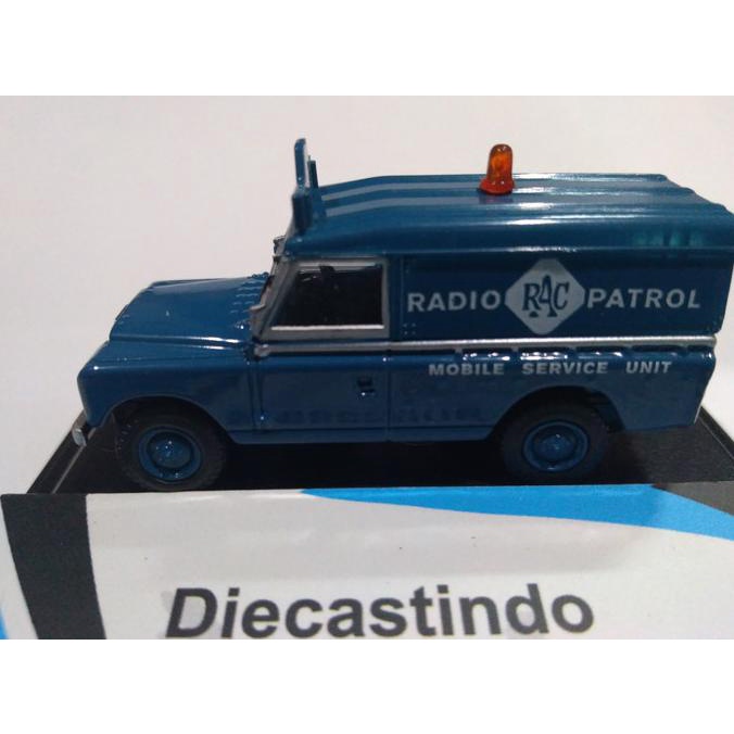 Jual Oxford Diecast Land Rover Series II LWB Hard Top RAC Skala 1:76 ...