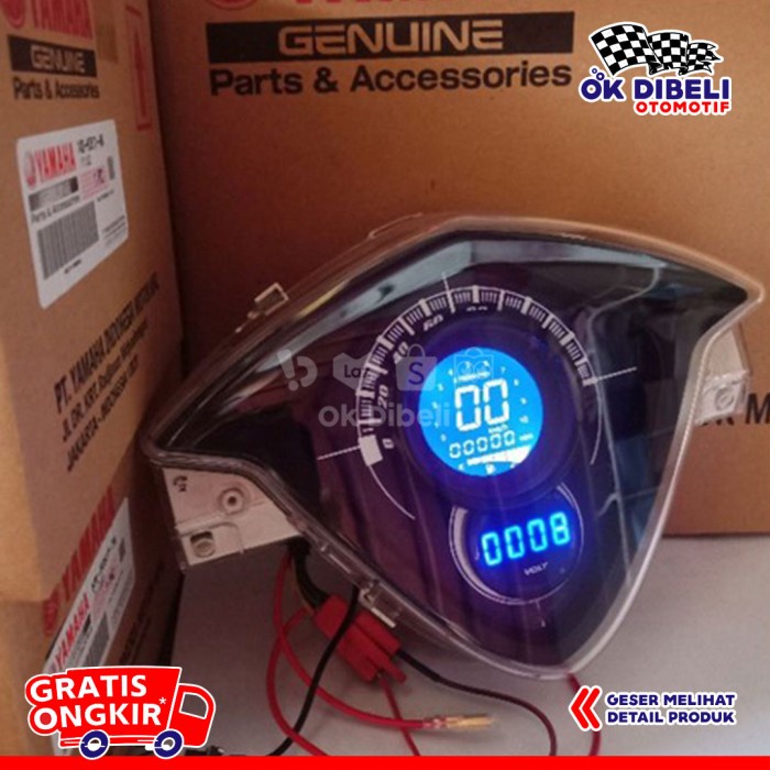 Jual Speedometer Custom Digital Yamaha Mio Soul Speedometer Modern Pnp Kode Br06 Shopee Indonesia