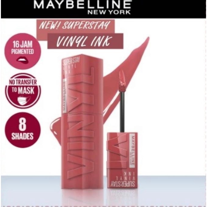 Jual Maybelline Superstay Vynil Ink - Liquid Lipstick | Shopee Indonesia