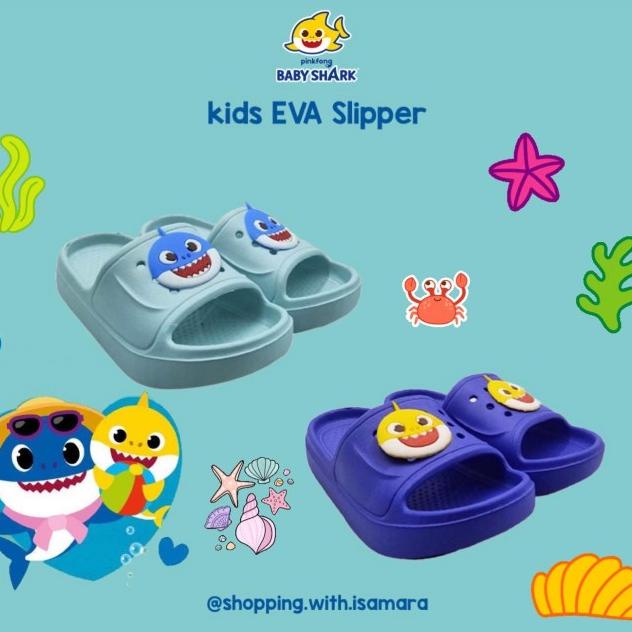 Jual Pinkfong Baby Shark Kids Eva Slipper / Sandal Anak Shopee Indonesia
