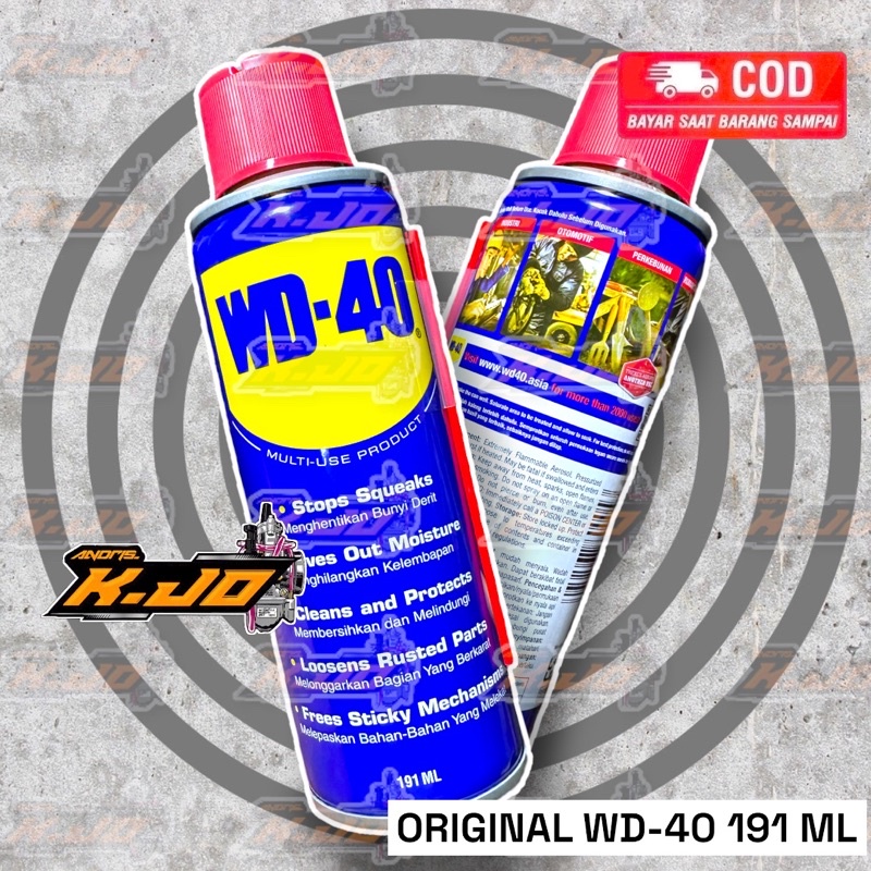 Jual WD 40 WD-40 Multi Fungsi Anti Karat 191 ML Pelumas Pembuka Baud ...