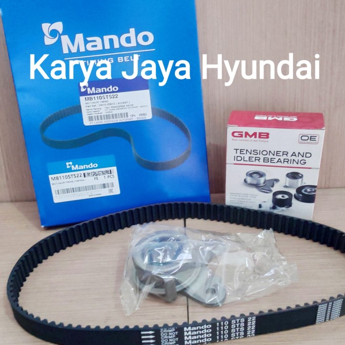 Jual Timing belt set Hyundai Accent Verna Avega Getz | Shopee Indonesia