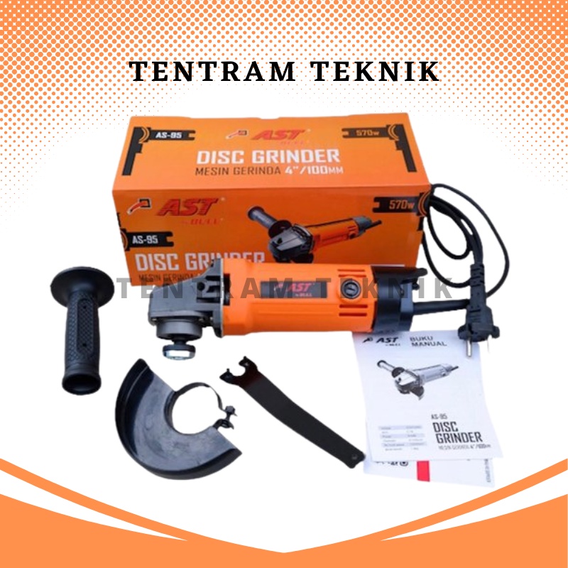 Jual Mesin Gerinda 4 inch AST AS-95 / Gerinda 4inch Disc Grinder AST ...
