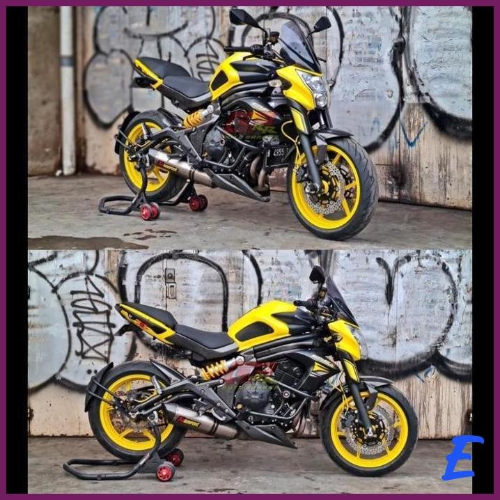 Poignée Arrière (crache) Pour Kawasaki ER6N Phase 2 - Noir - Occasion En Bon état