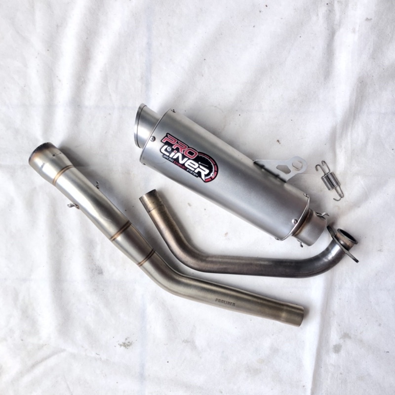 Jual Knalpot Full System Second Original Motor Matic Bebek Sport Dan