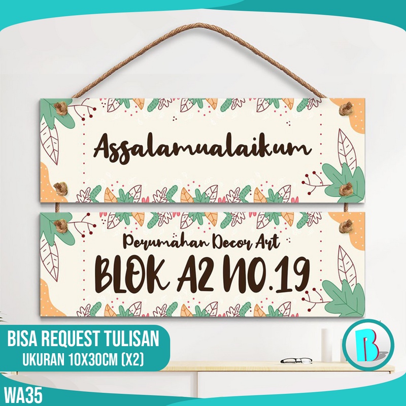 Jual Sign Board Papan Tanda Bebas Request Tulisan Shopee Indonesia