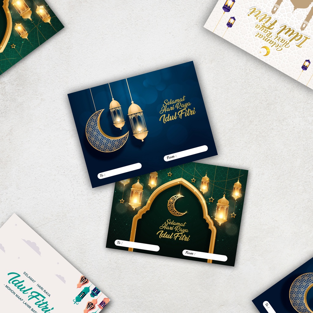 Jual Roemahkadoe Kartu Ucapan Lebaran Idul Fitri Greeting Card