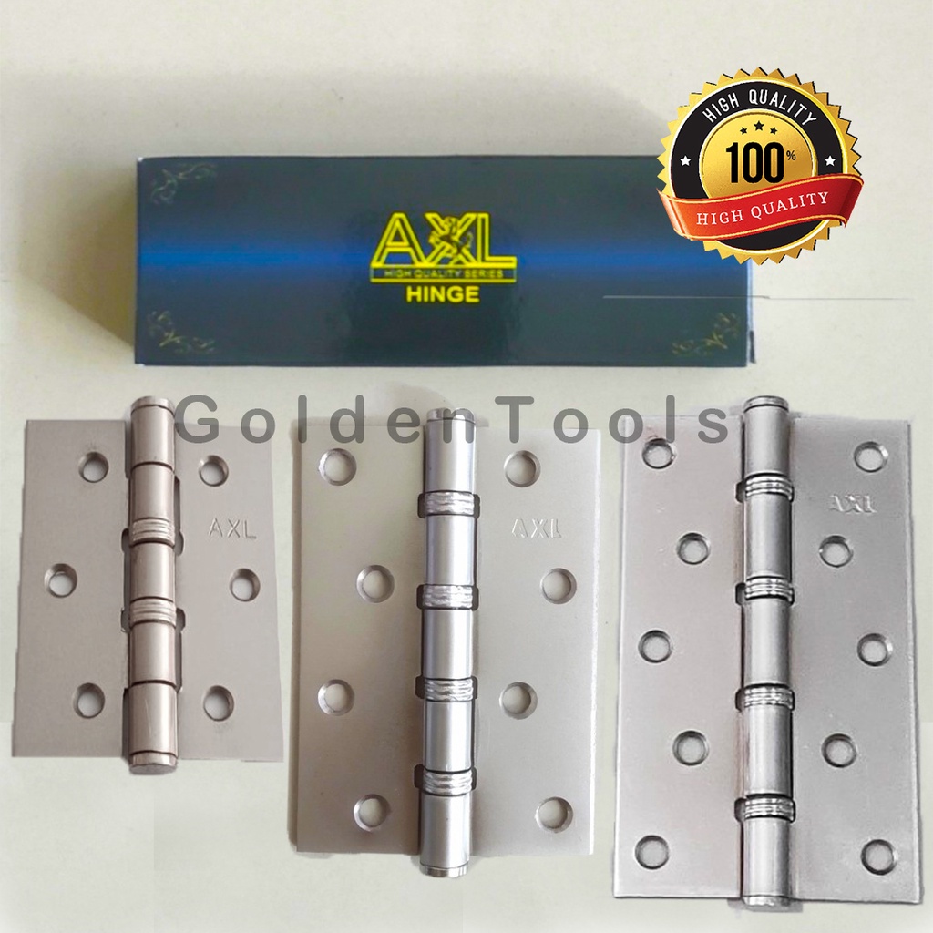 Jual Engsel Pintu Plat Tebal Stainless Steel Axl Ukuran Inch Shopee Indonesia