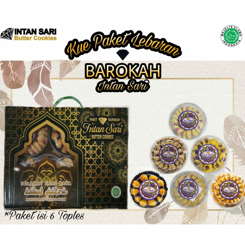 Jual Intan Sari Barokah Paket Kue Kering Thr Lebaran Parcel Hampers Idul Fitri Eid Mubarak