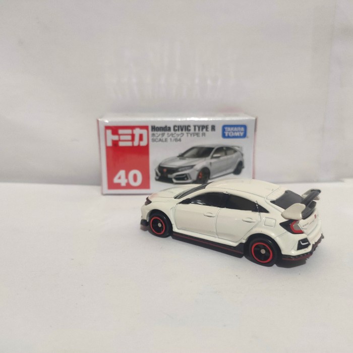 Modellino Tomica Honda Civic Type R Gialla, Scala 1/64, Tomy, Prima Edizione Febbraio 2021