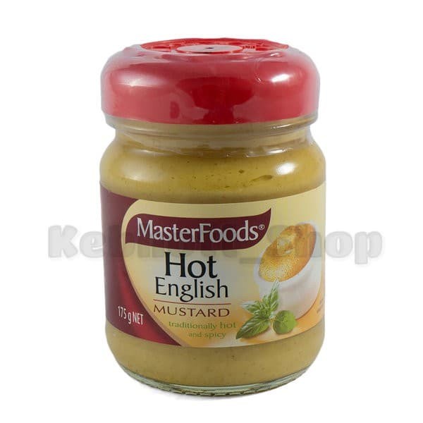 Jual Masterfoods Hot English Mustard Traditionally hot & Spicy 175gr
