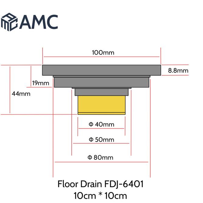 Jual Amc Fdj Floor Drain Strainer Saringan Got Kamar Mandi Anti