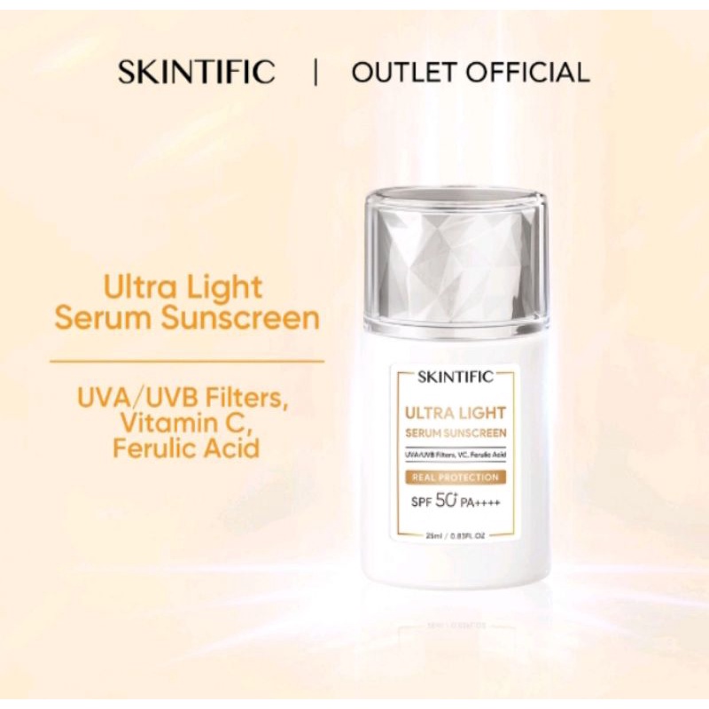 Jual Skintific Ultra Light Serum Sunscreen Spf Pa Shopee Indonesia