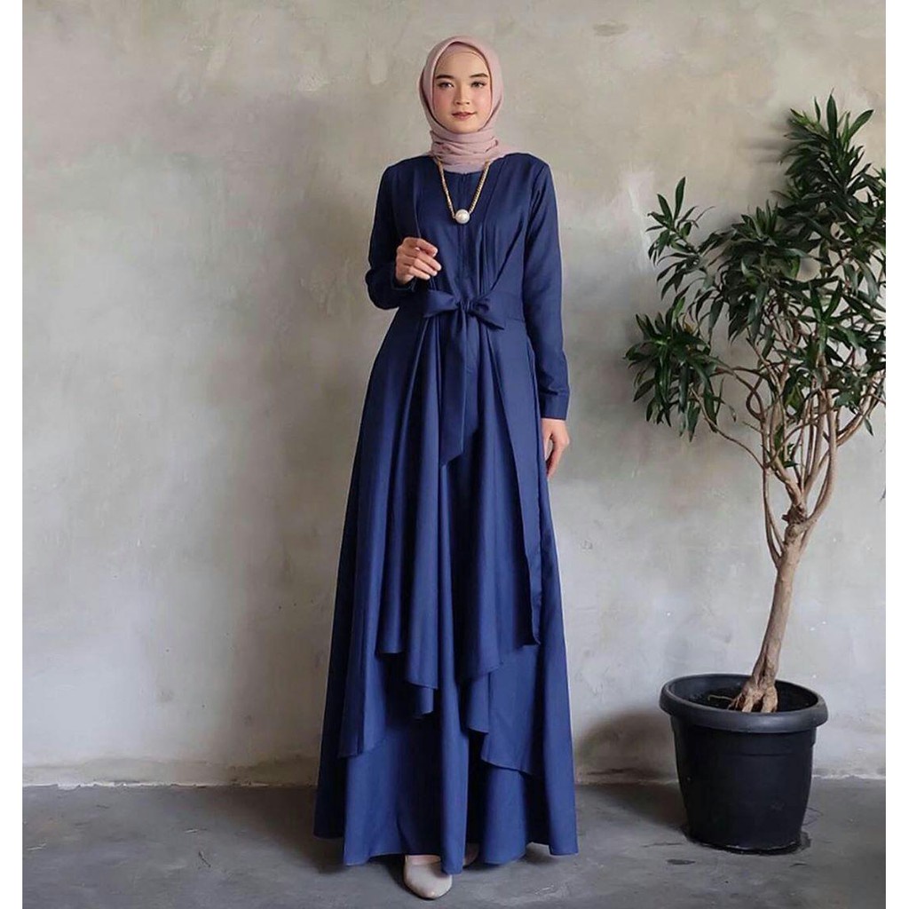 Jual Baju Gamis Model Terbaru Gamis Lebaran Bsju Games Kekinian