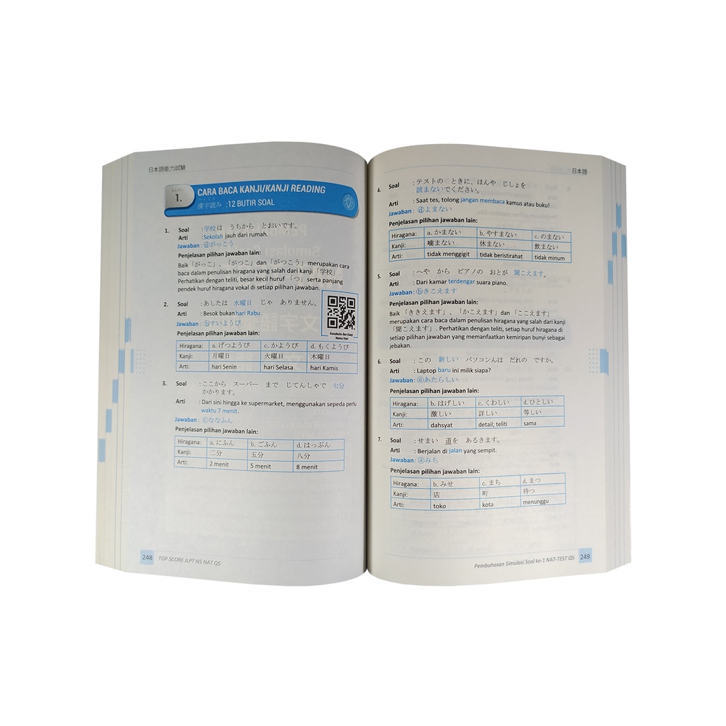 Jual TOP SCORE JLPT - NAT JAPANESE LANGUAGE PROFICIECY TEST NIHONGO ...
