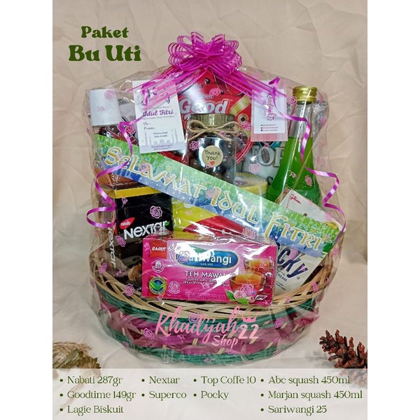 Jual Parcel Lebaran Murah/Parcel Lebaran 2024/Hampers Lebaran (FREE