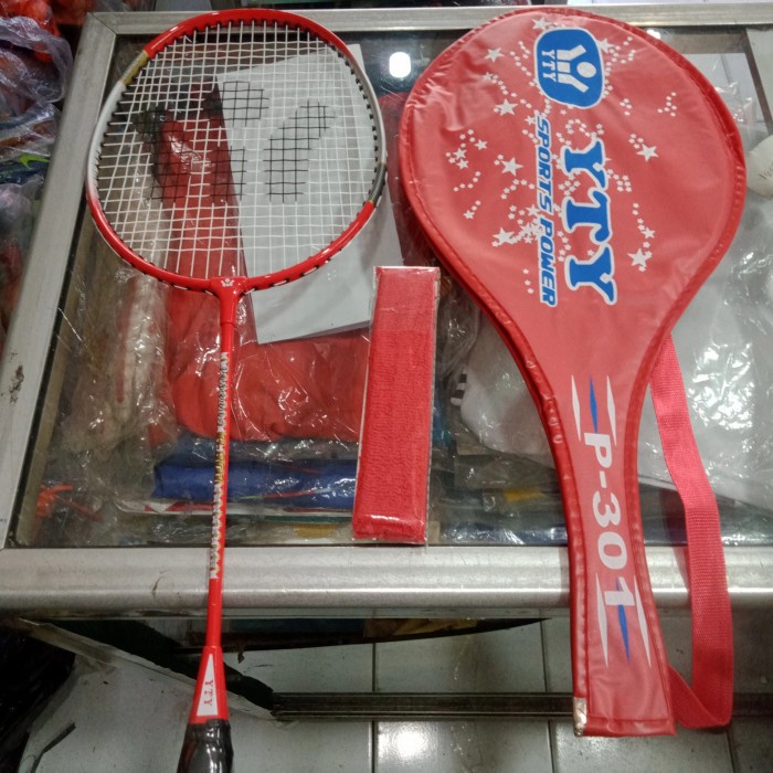 Jual Raket Badminton/Bulutangkis Original Yty Paket Komplit | Shopee ...