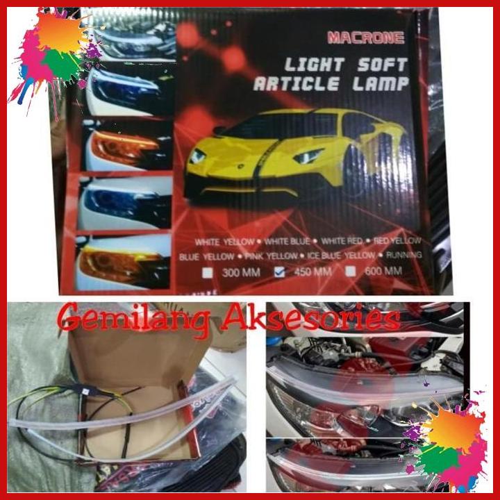 Jual Lampu Strip Running Turning Led Headlamp With Sein Kijang Kapsul Gem Shopee Indonesia