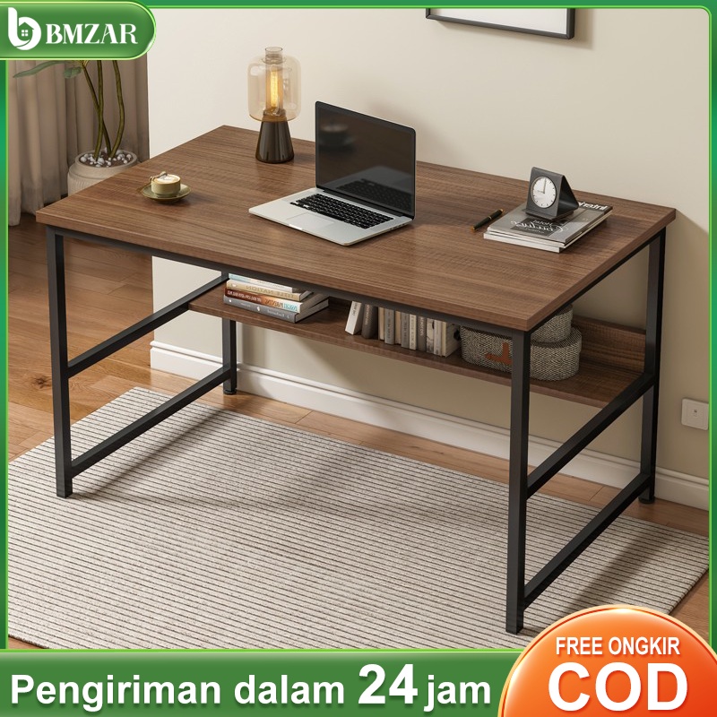 Jual 120CM Meja Belajar Minimalis Meja Kantor Meja Kerja Meja Komputer ...