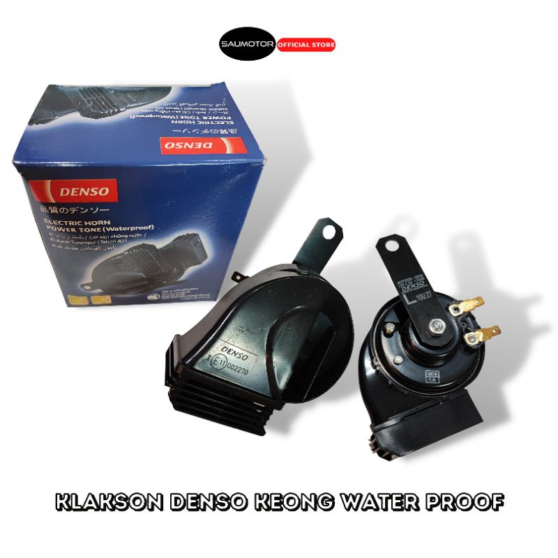 Jual Saumotor Klakson Denso Keong Waterproof Klakson Denso Original