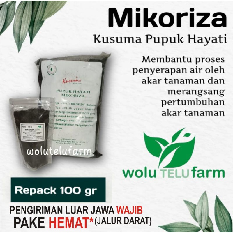 Jual Pupuk MIKORIZA Kusuma Repack 100 Gr | Shopee Indonesia