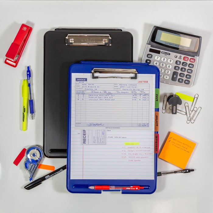 Jual BAZIC CLIPBOARD STORAGE CASE PAPAN JALAN JEPIT KERTAS UJIAN BENTUK