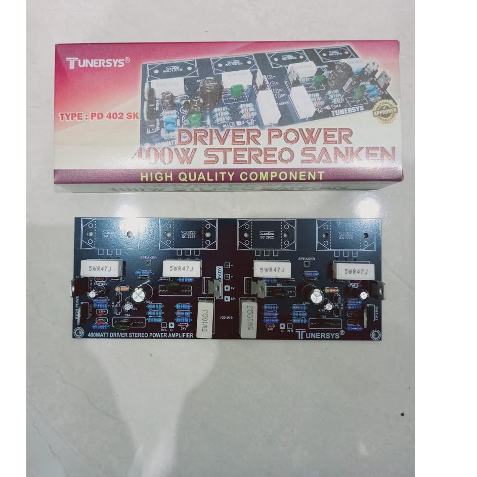 Jual Paket Kejutan KIT DRIVER POWER SANKEN 400 WATT STEREO 400w stereo