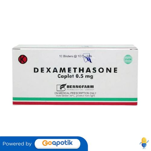 Jual DEXAMETHASONE BERNOFARM 0.5 MG BOX 100 TABLET | Shopee Indonesia