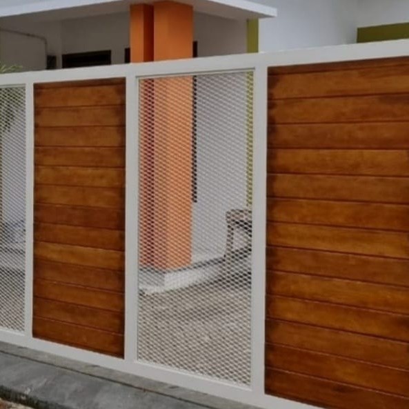 Jual pagar grc motif kayu | Shopee Indonesia