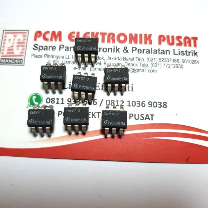 Jual IC CNY17F-3 CNY 17F-3 tulisan putih pcmelektr021 Kualitas Baik ...