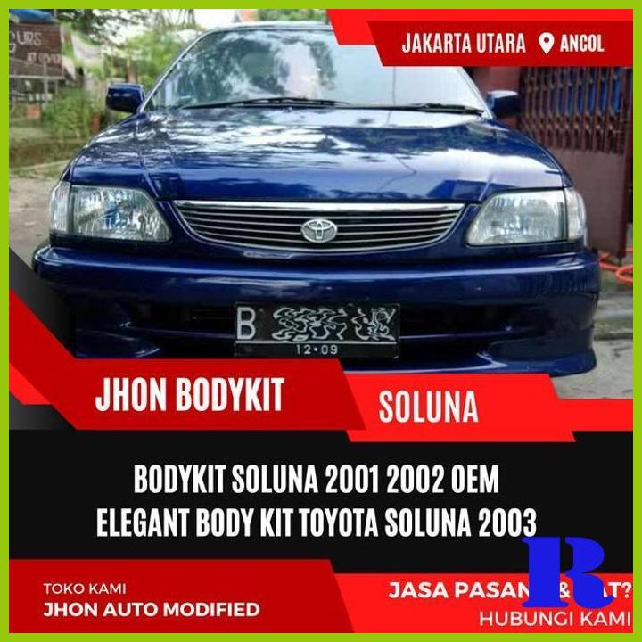 Jual Bodykit Soluna Oem Elegant Body Kit Toyota Soluna