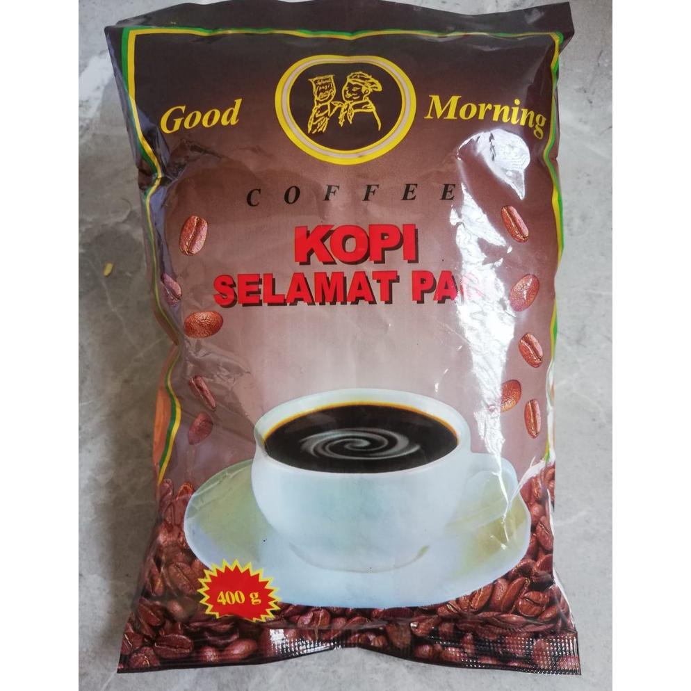 Jual Kopi Selamat Pagi Good Morning Coffee Kopi Bubuk Hitam Robusta ...